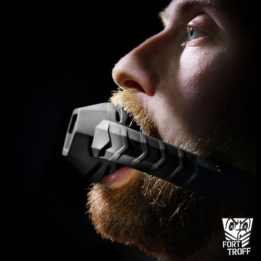 Max Comfort Silicone Ball Gag with Bite Fins