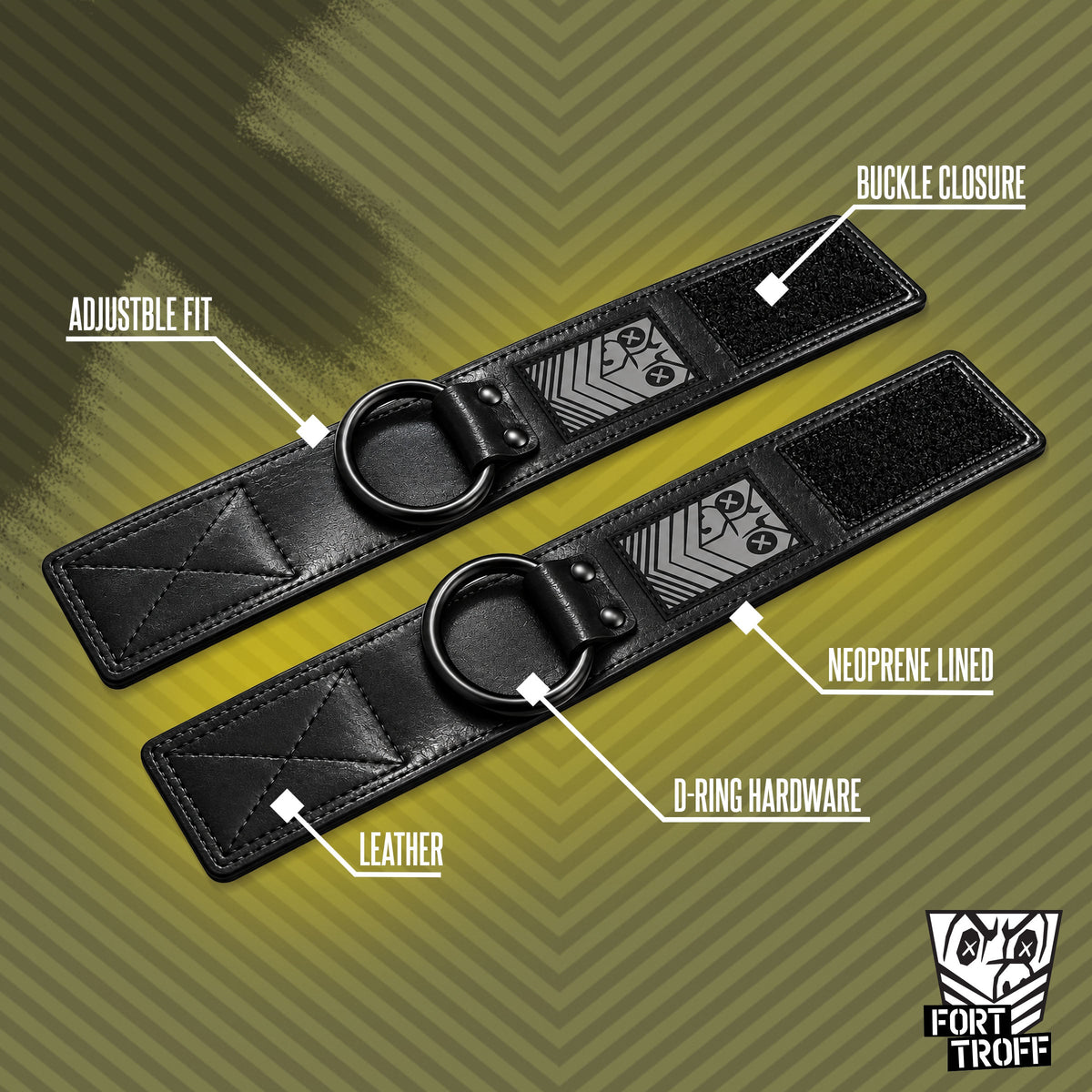 Neo Ankle Velcro Restraints Cuffs