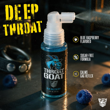 2oz Throat Goat Deep Throat Desensitizing Spray