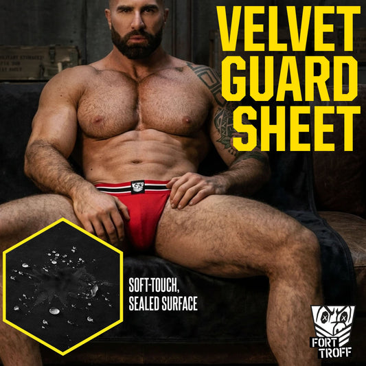Velvet Guard Waterproof King Play Sheet
