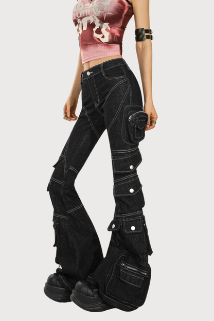 Fast Collapse Bootcut Jeans