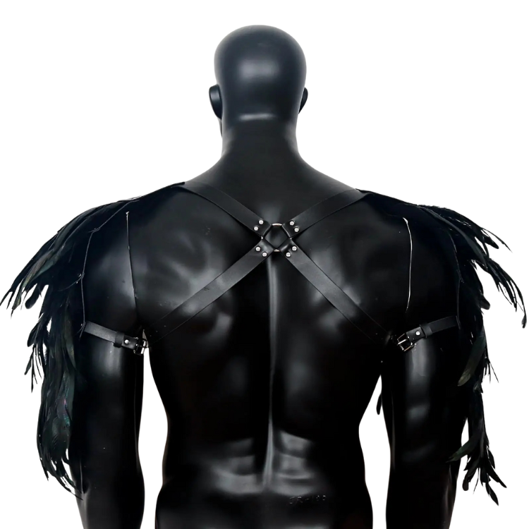 Feather Renaissance Dark Harness Costume
