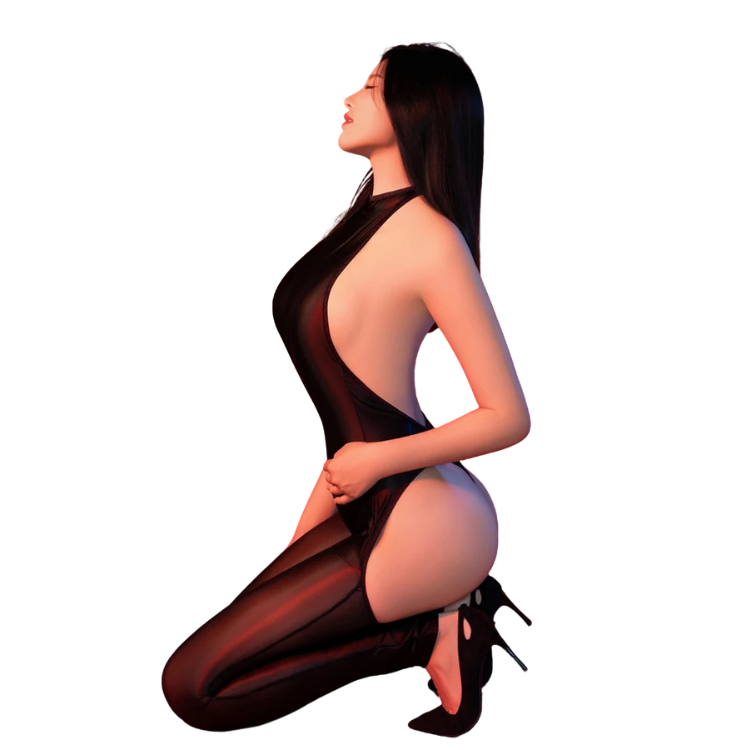 Femme Fatale Open Crotch Bodysuit