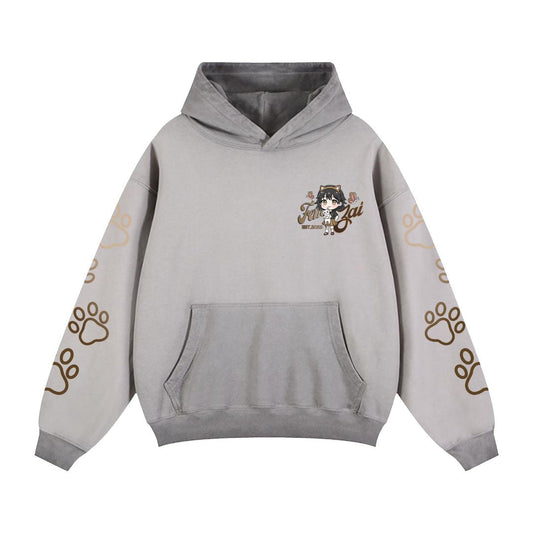 Femzai® Premium Cotton Midnight Mirage Hoodie
