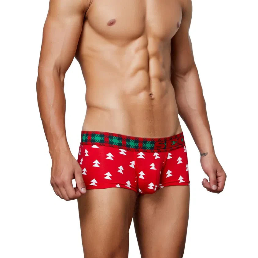 Festive Christmas Tartan Boxer Briefs