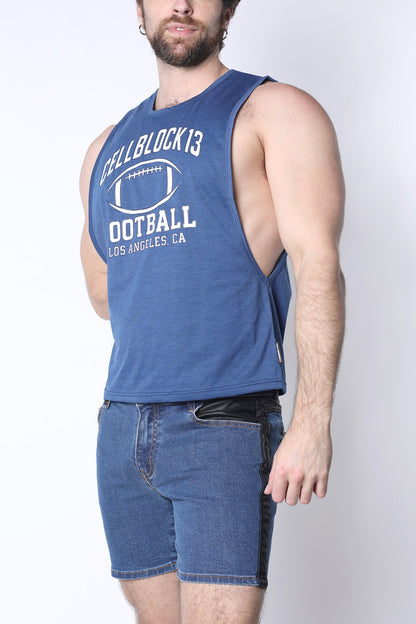 Field Goal Football Muscle Tank (Wholesale) - TIMOTEO
