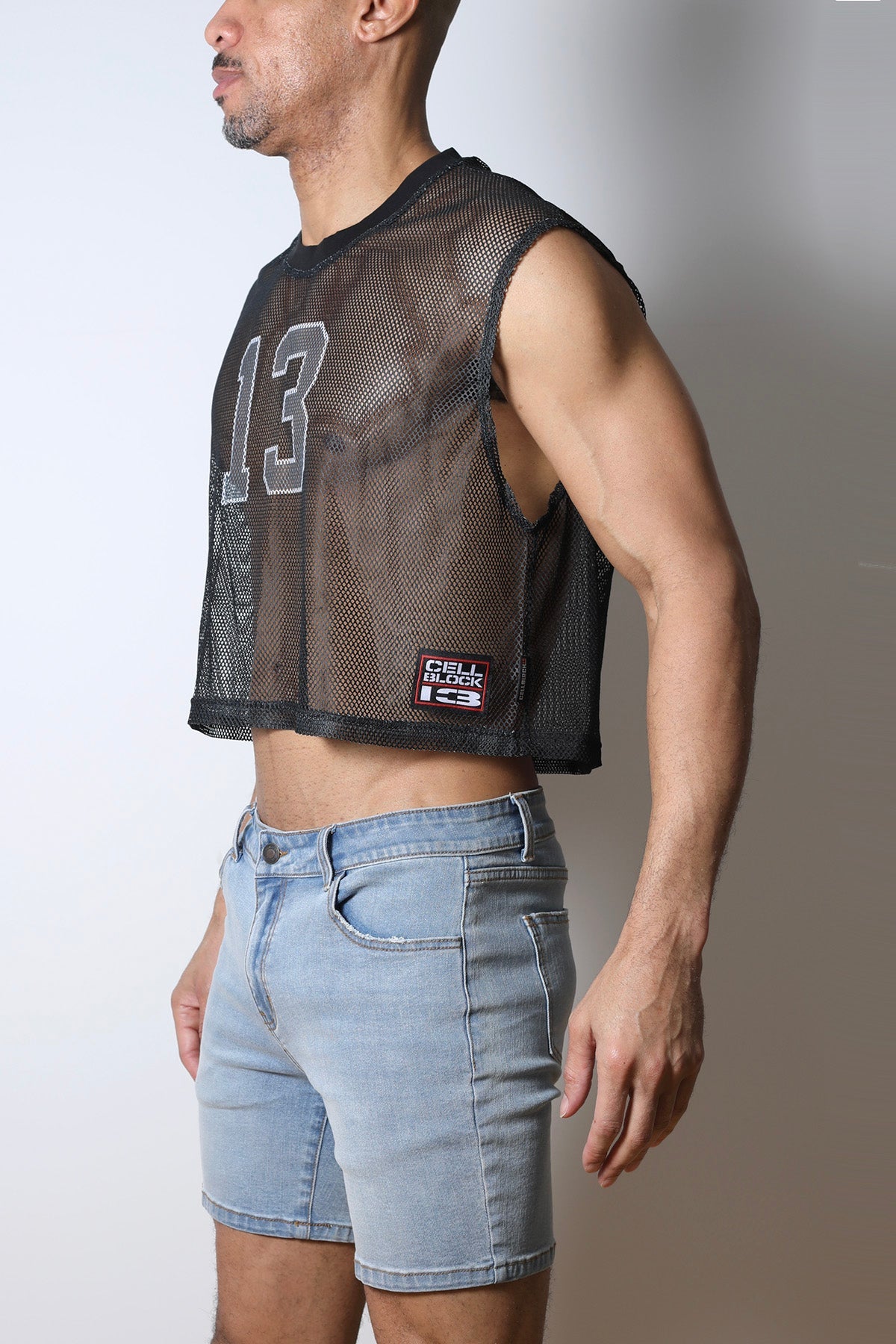 Field Goal 13 Mesh Muscle Tee