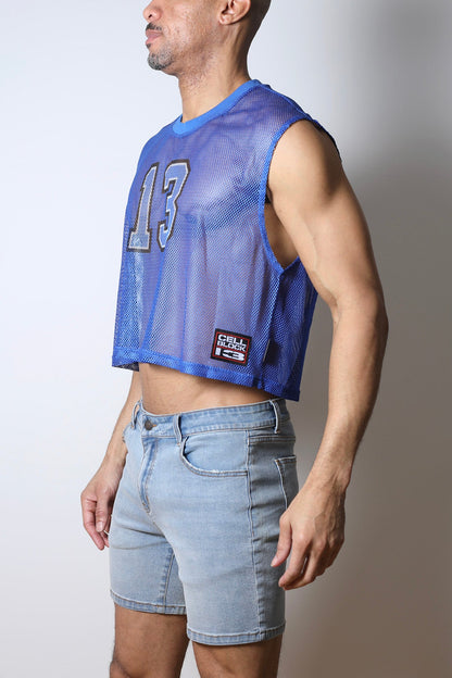 Field Goal 13 Mesh Muscle Tee