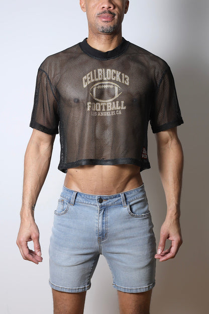 Field Goal Football Mesh Tee (Wholesale) - TIMOTEO