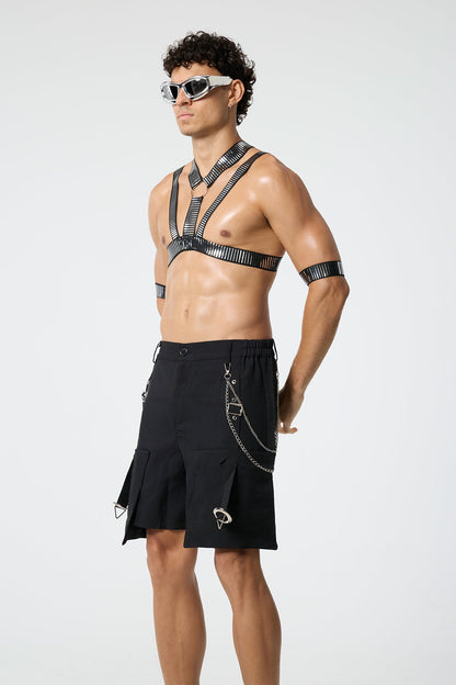 Flash Glow Sequin Chest Strap