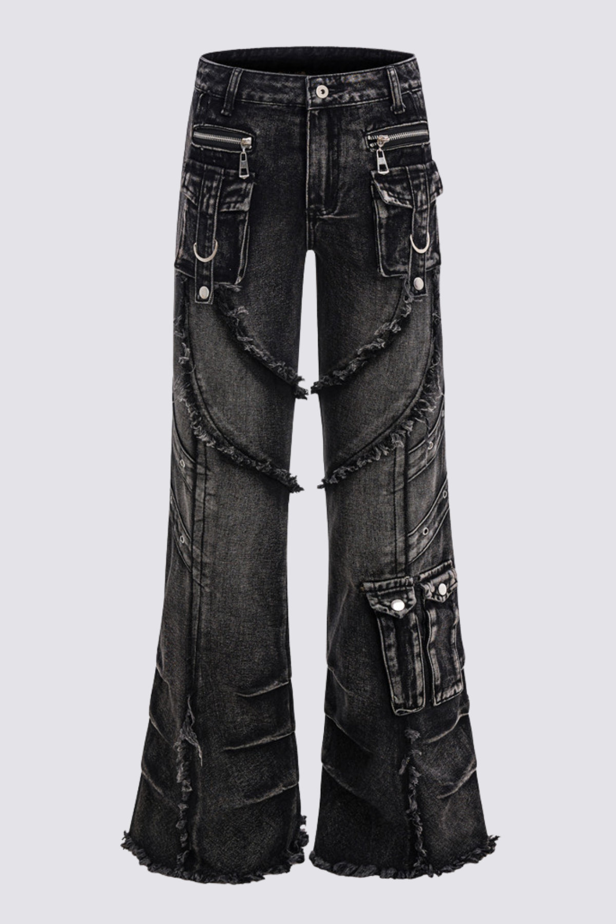 Flash Tone Bootcut Jeans