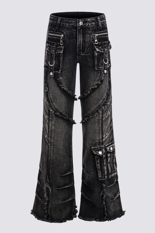 Flash Tone Bootcut Jeans
