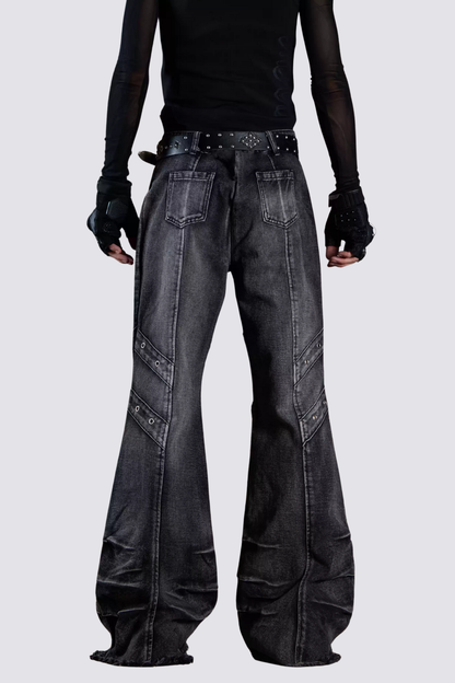 Flash Tone Bootcut Jeans