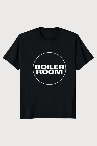 Flat Signal Letter Printed Top Black
