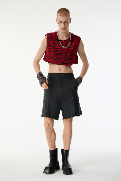 Flex Arc Sleeveless Crop Top