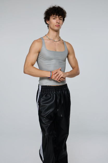 Flex Grip Tank Top Grey