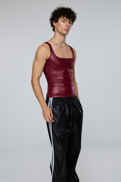 Flex Grip Tank Top Red