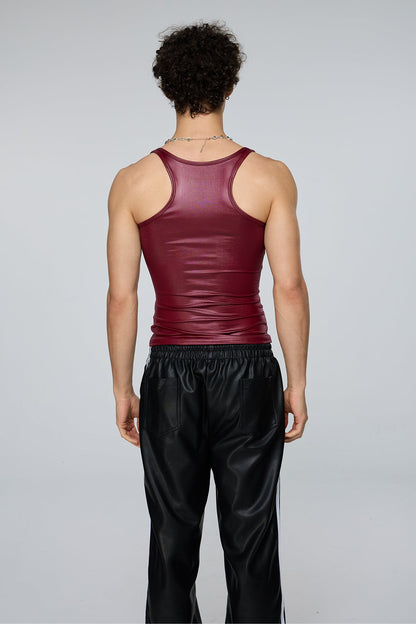 Flex Grip Tank Top Red