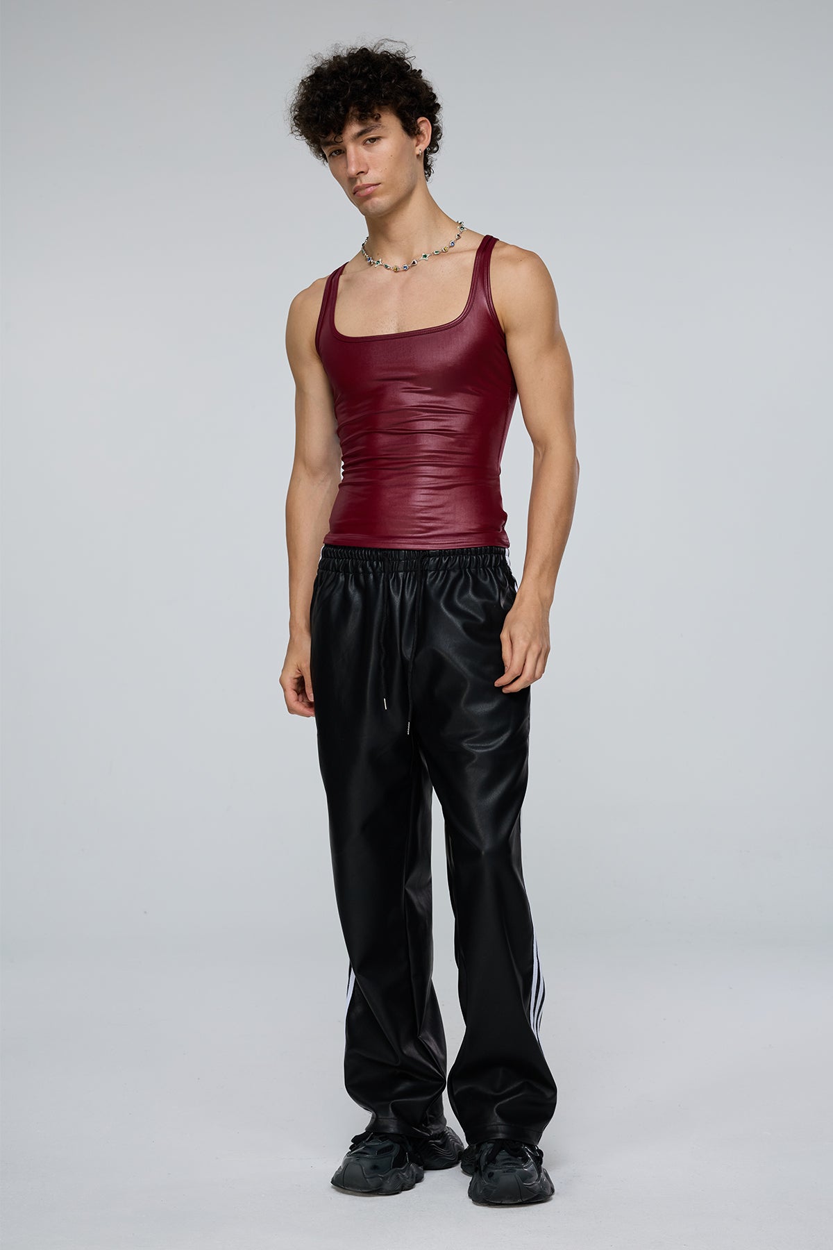 Flex Grip Tank Top Red