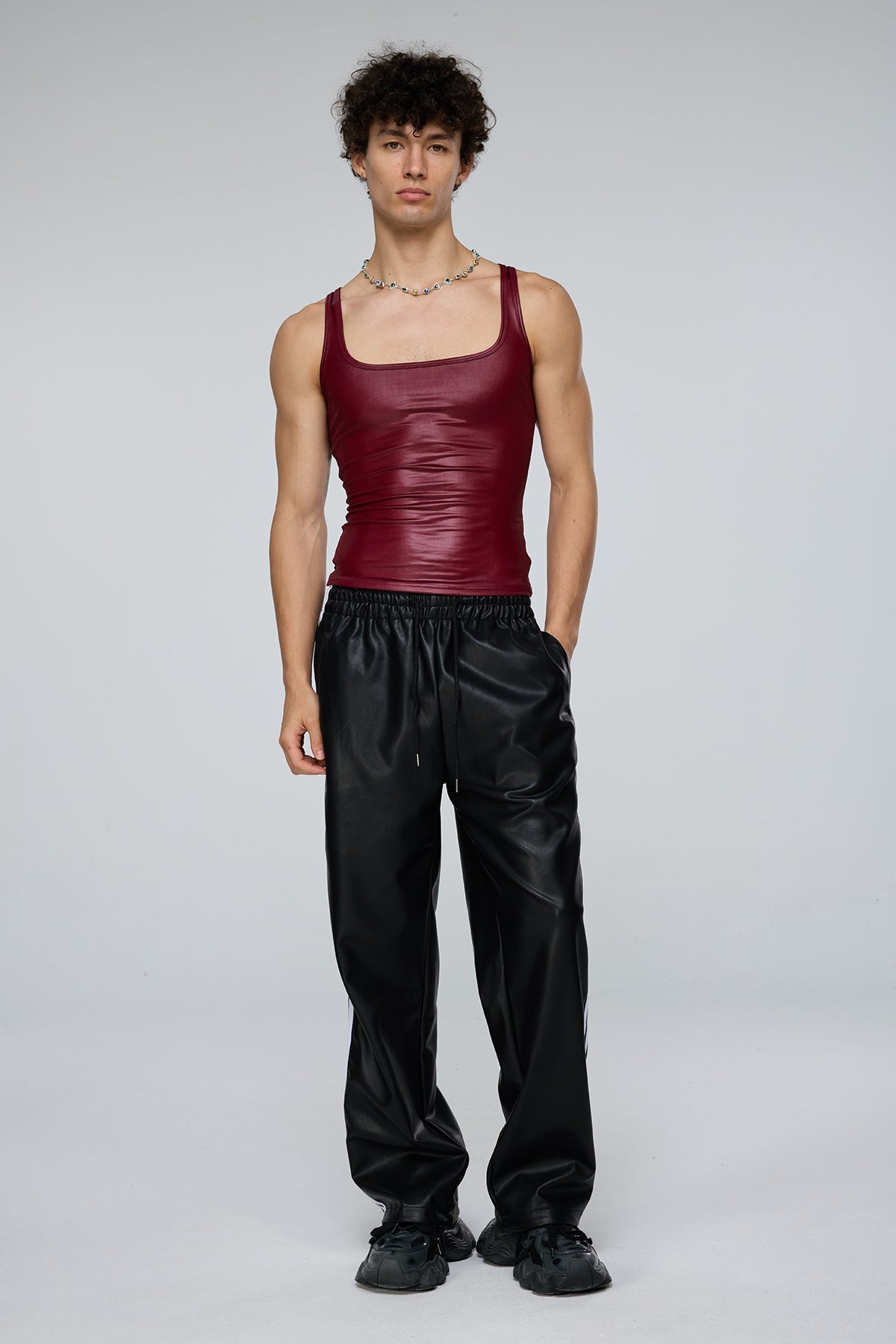 Flex Grip Tank Top Red
