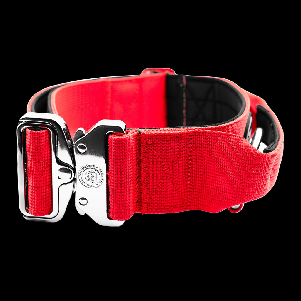5cm Tactical Collar Red