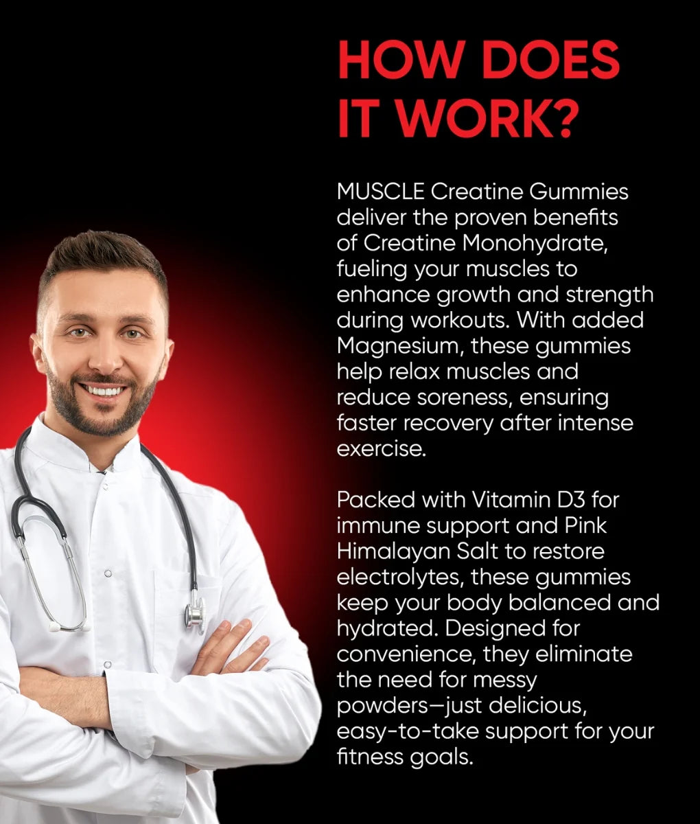 Friend of Dorothy Muscle Creatine Gummies - 60 Gummies