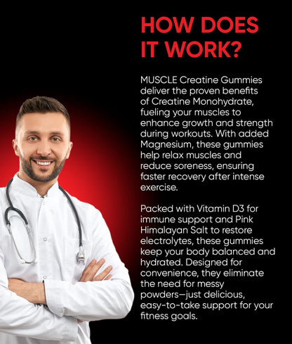 Friend of Dorothy Muscle Creatine Gummies - 60 Gummies