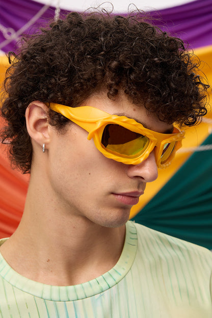 Frost Frame Sunglasses