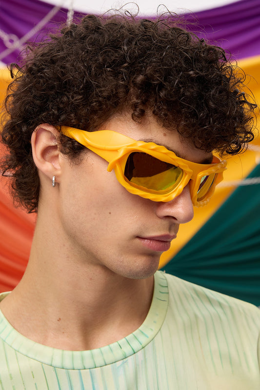Frost Frame Sunglasses