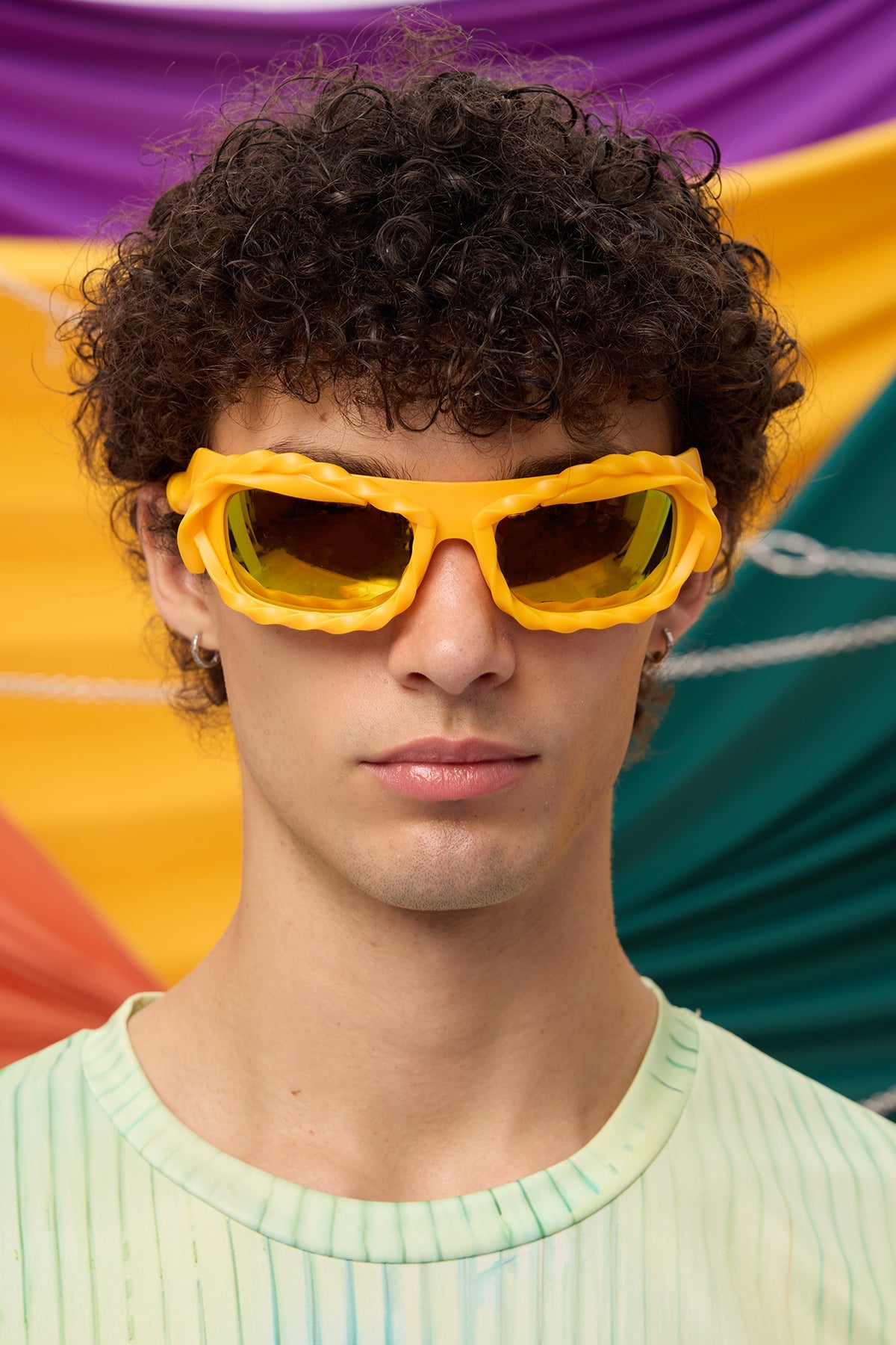 Frost Frame Sunglasses