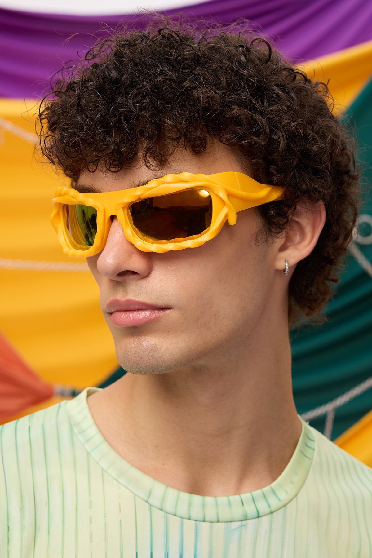 Frost Frame Sunglasses