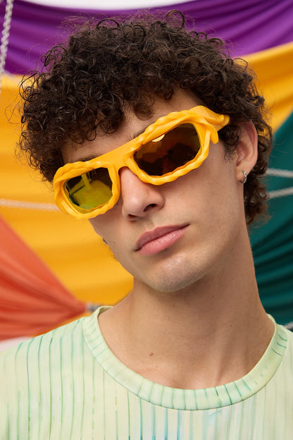 Frost Frame Sunglasses