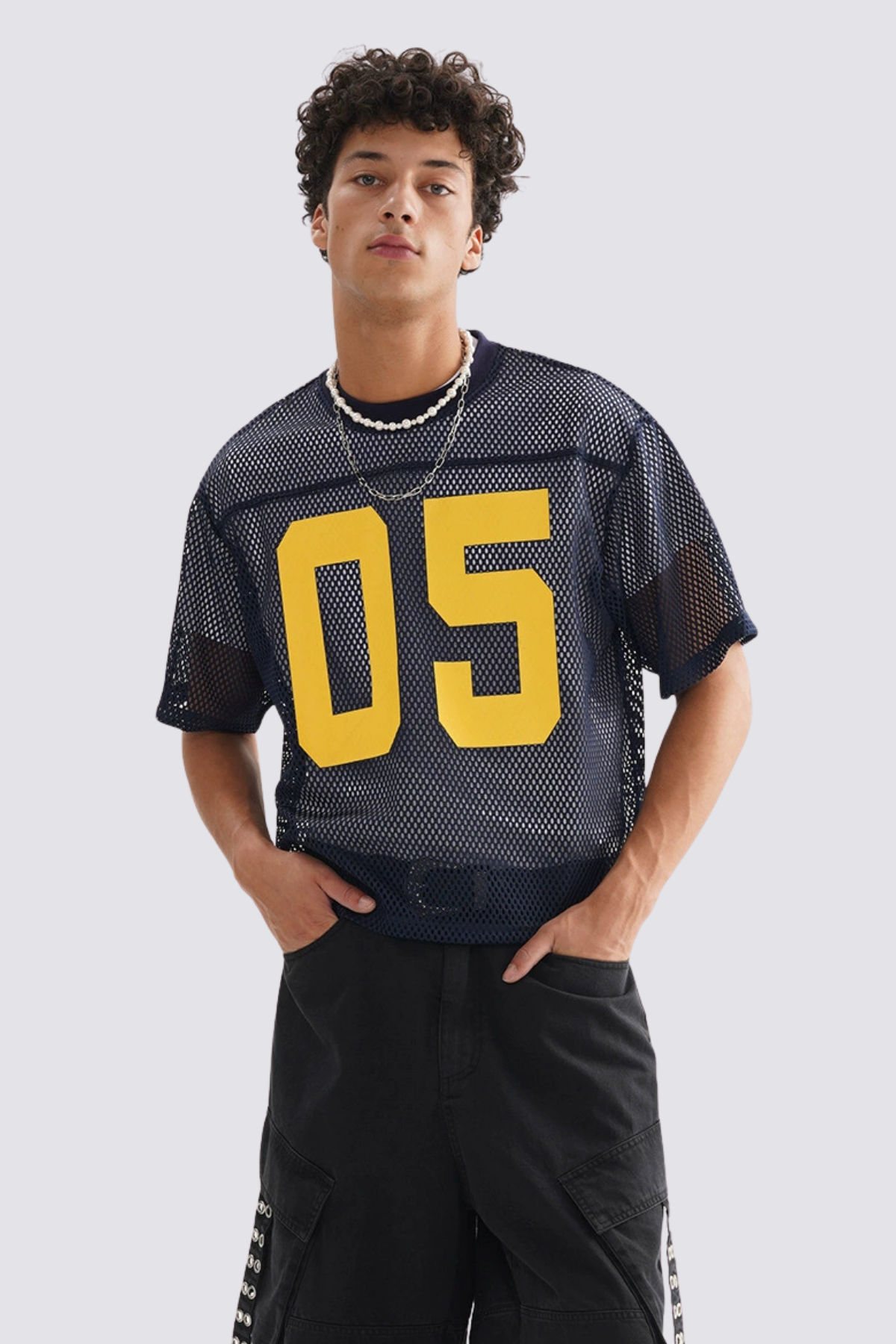 Frozen Note Mesh T Shirt