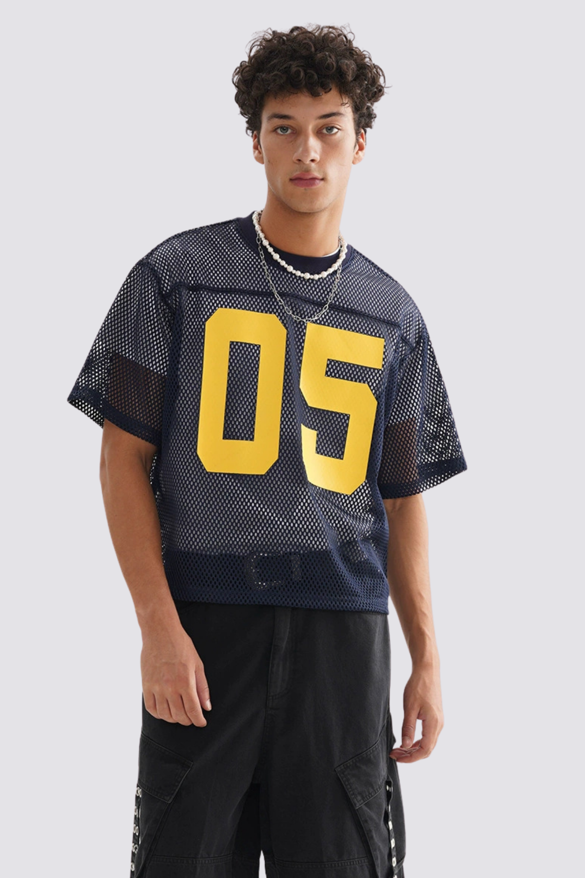 Frozen Note Mesh T Shirt
