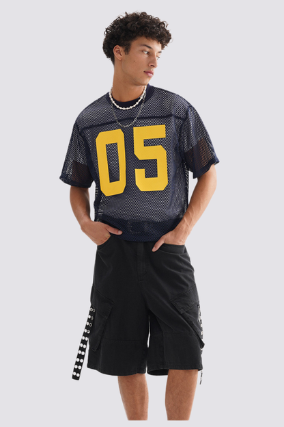 Frozen Note Mesh T Shirt