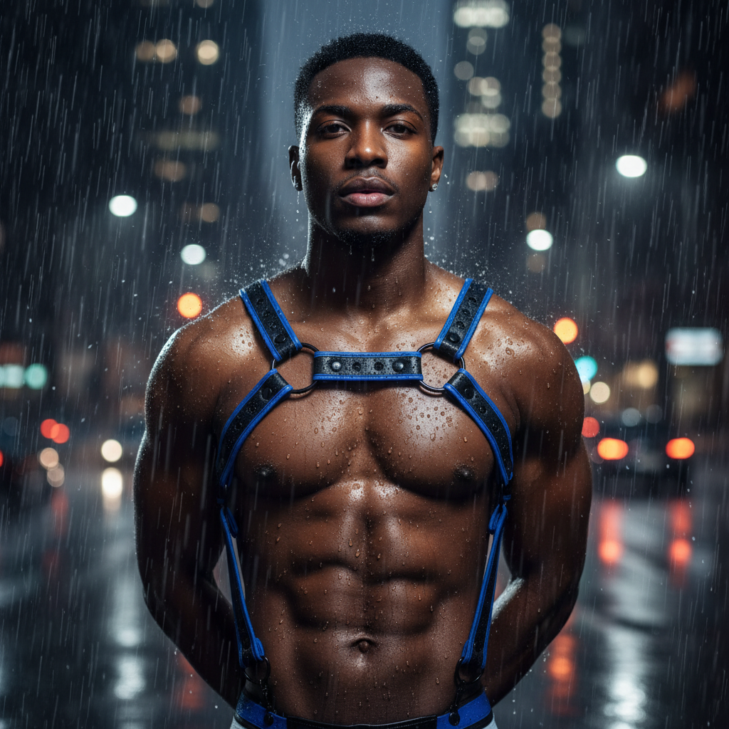 Fusion Shoulder Strap Metallic Buckle Harness