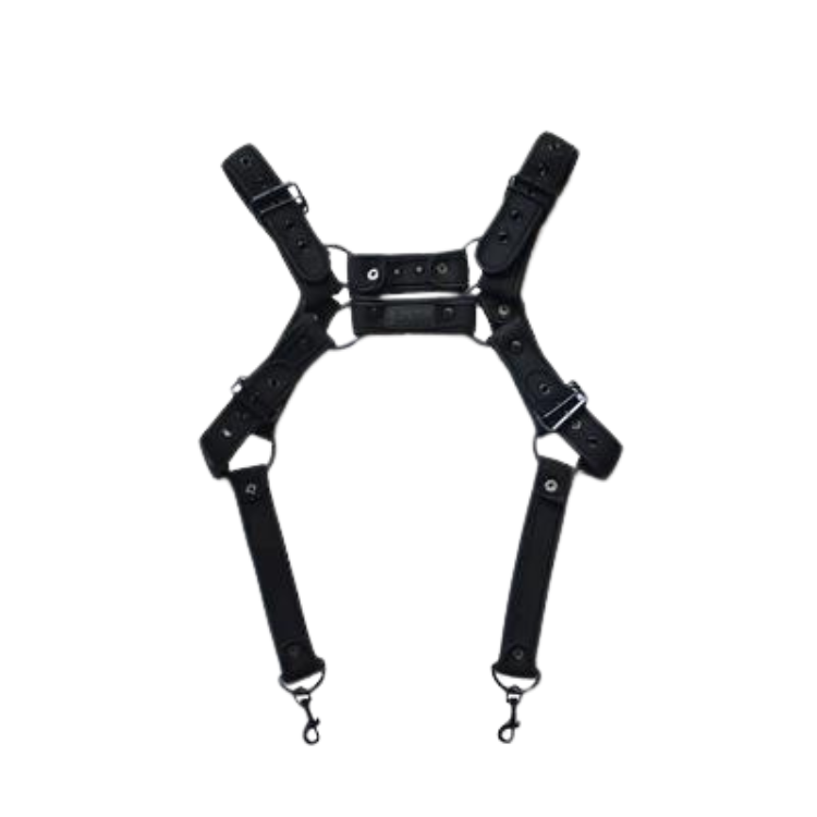 Fusion Shoulder Strap Metallic Buckle Harness