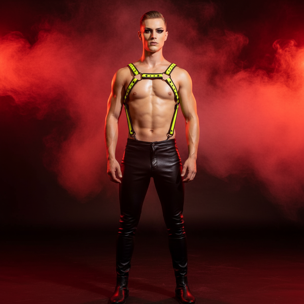 Fusion Shoulder Strap Metallic Buckle Harness