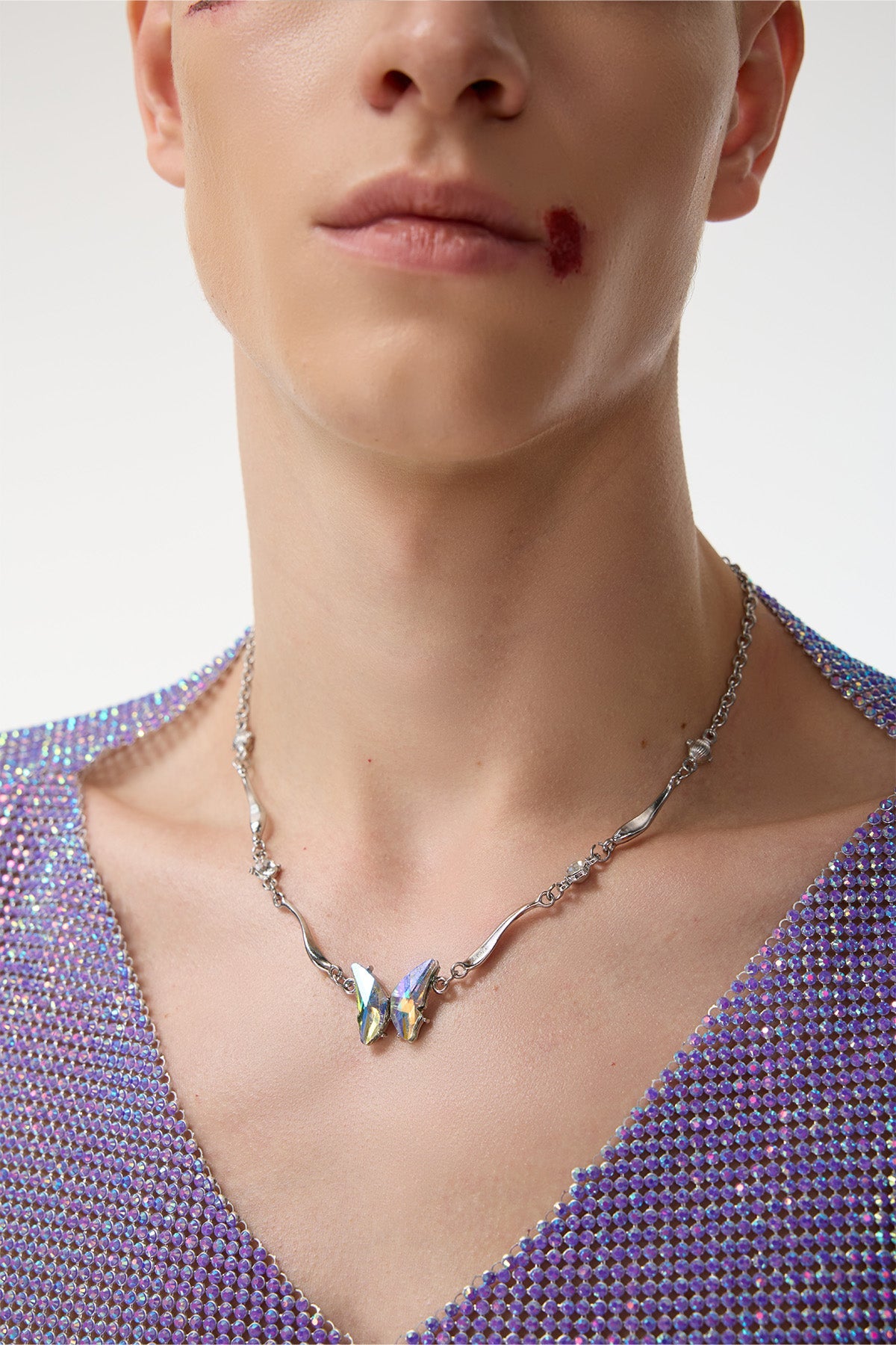 Future Glow Butterfly Necklace