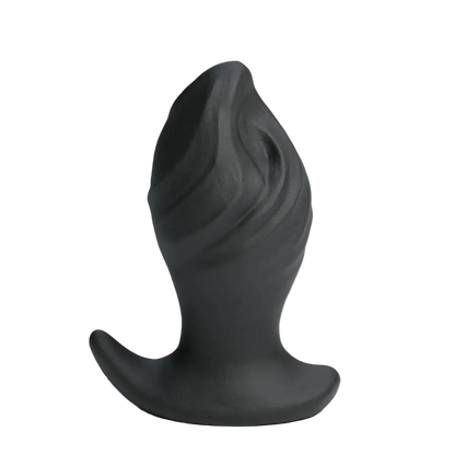 butt plug for beginner,croissant anal plug black color