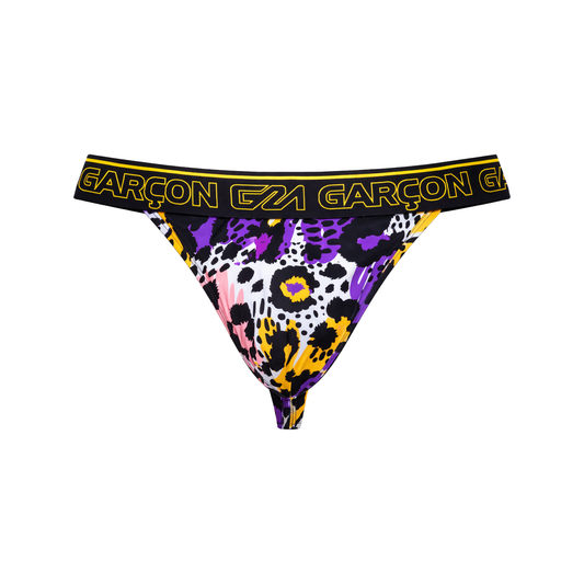 Garçon Thong Purple Jaguar