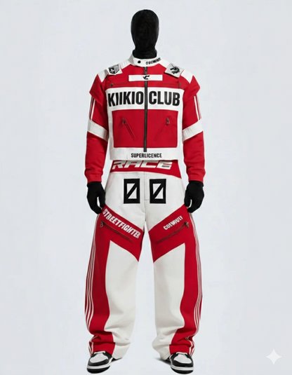 Racing Style Jacket Set