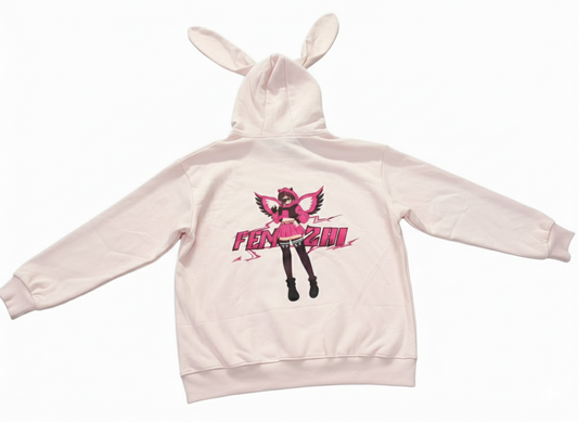 Femzai® Angel Bunny Hoodie