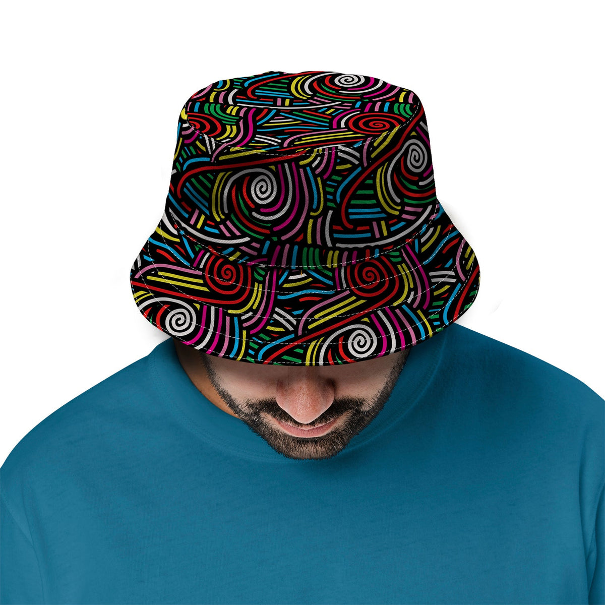 Glastonbury Print Bucket Hat