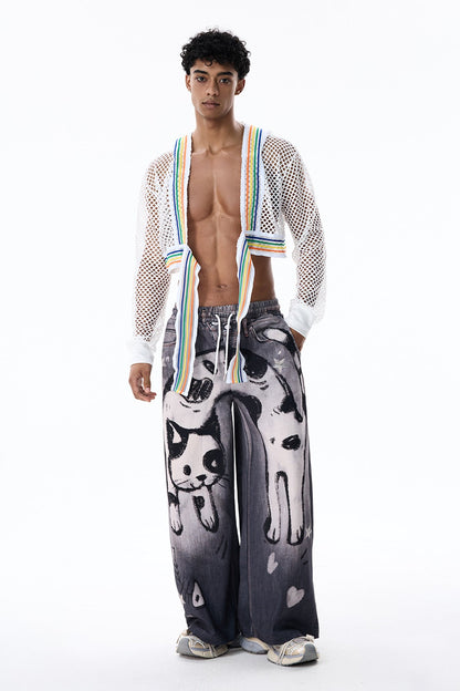 Glow Equal Cutout Long Sleeve Hooded Jacket