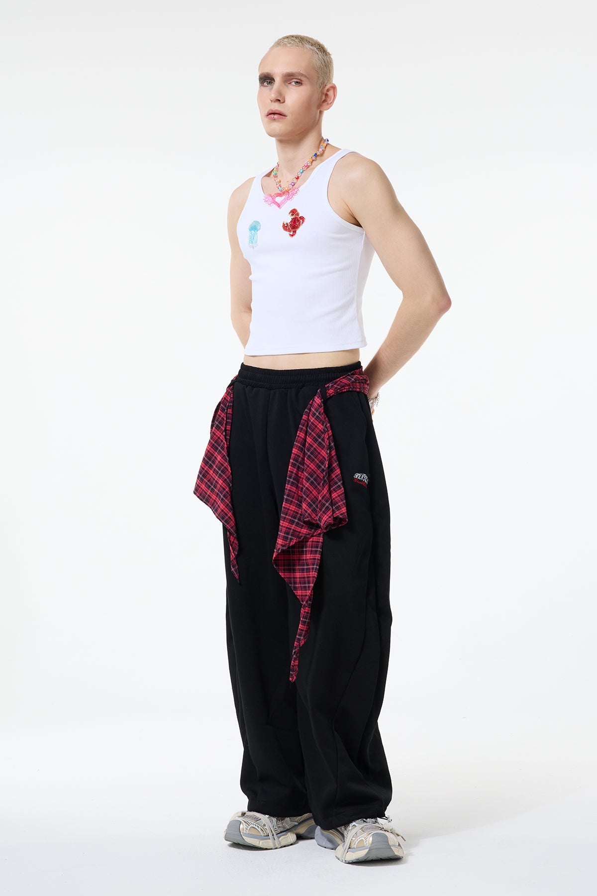 Glow Lift Rhinestone Tank Top