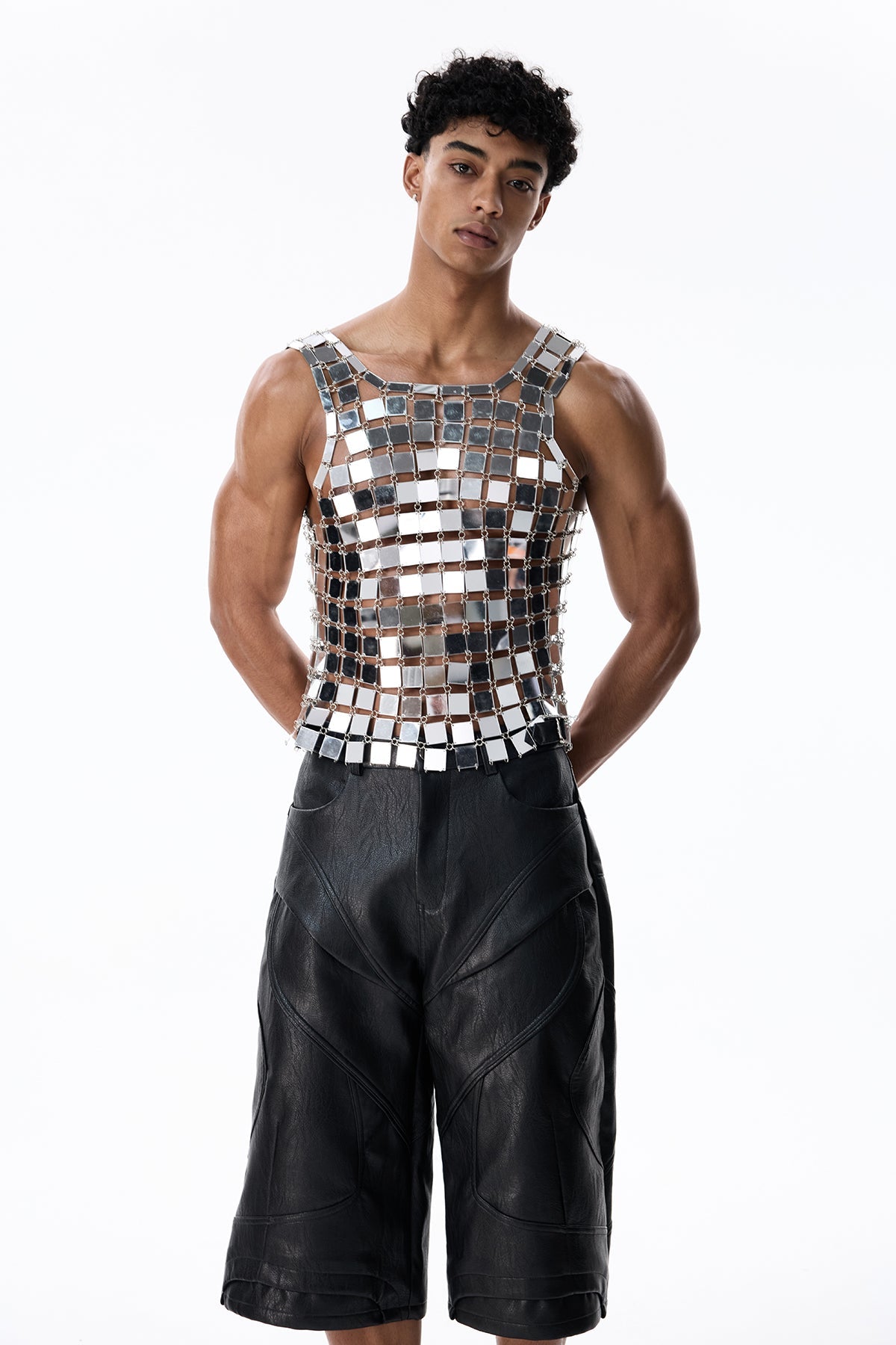 Glow Surge Sleeveless Acrylic Top