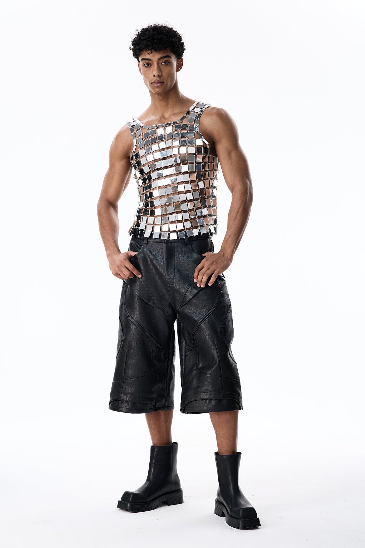 Glow Surge Sleeveless Acrylic Top