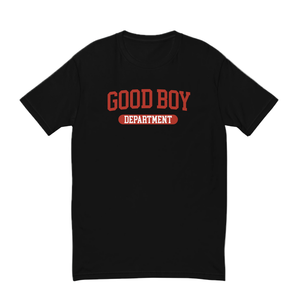 Good Boy Department Fitted T-Shirt