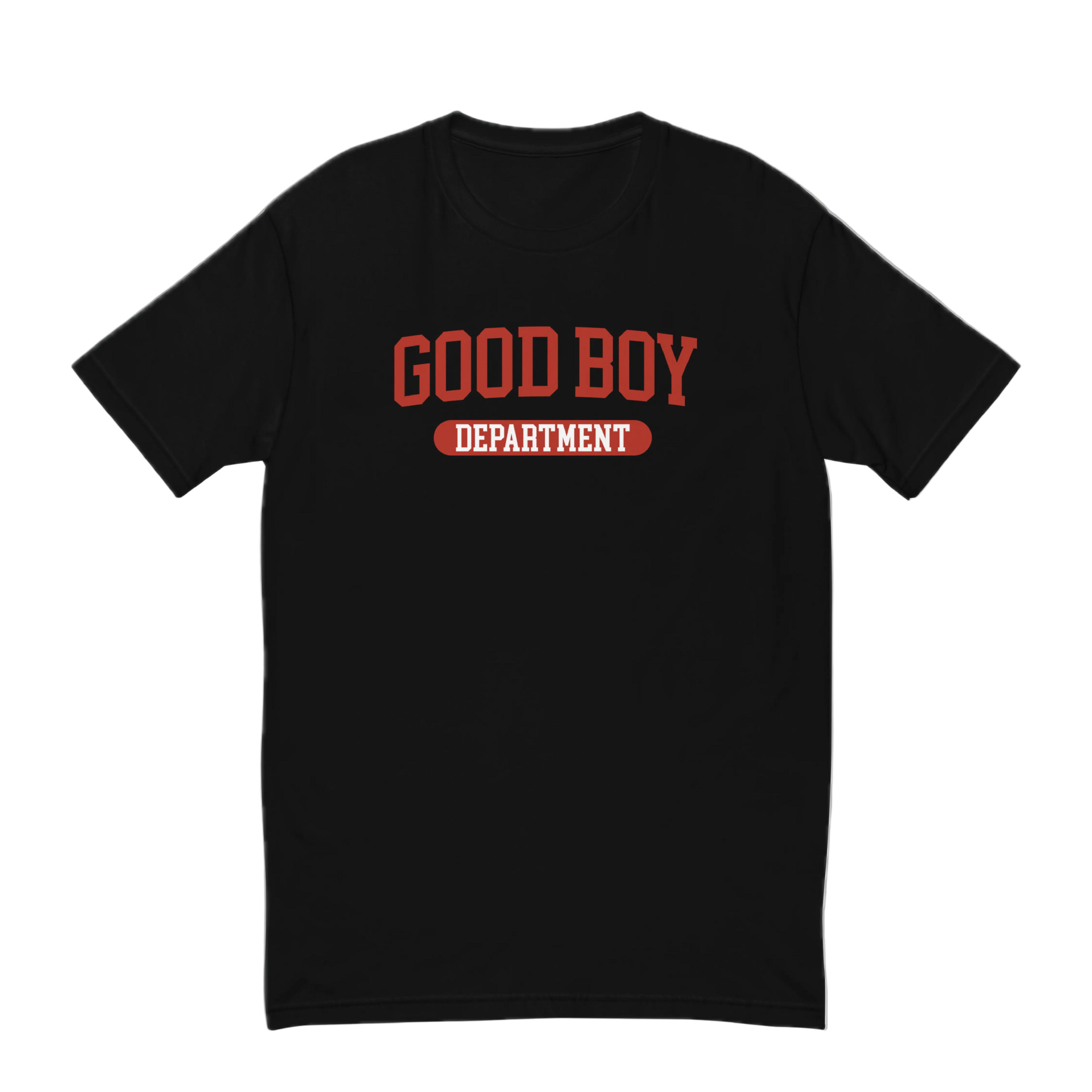 Good Boy Department Fitted T-Shirt